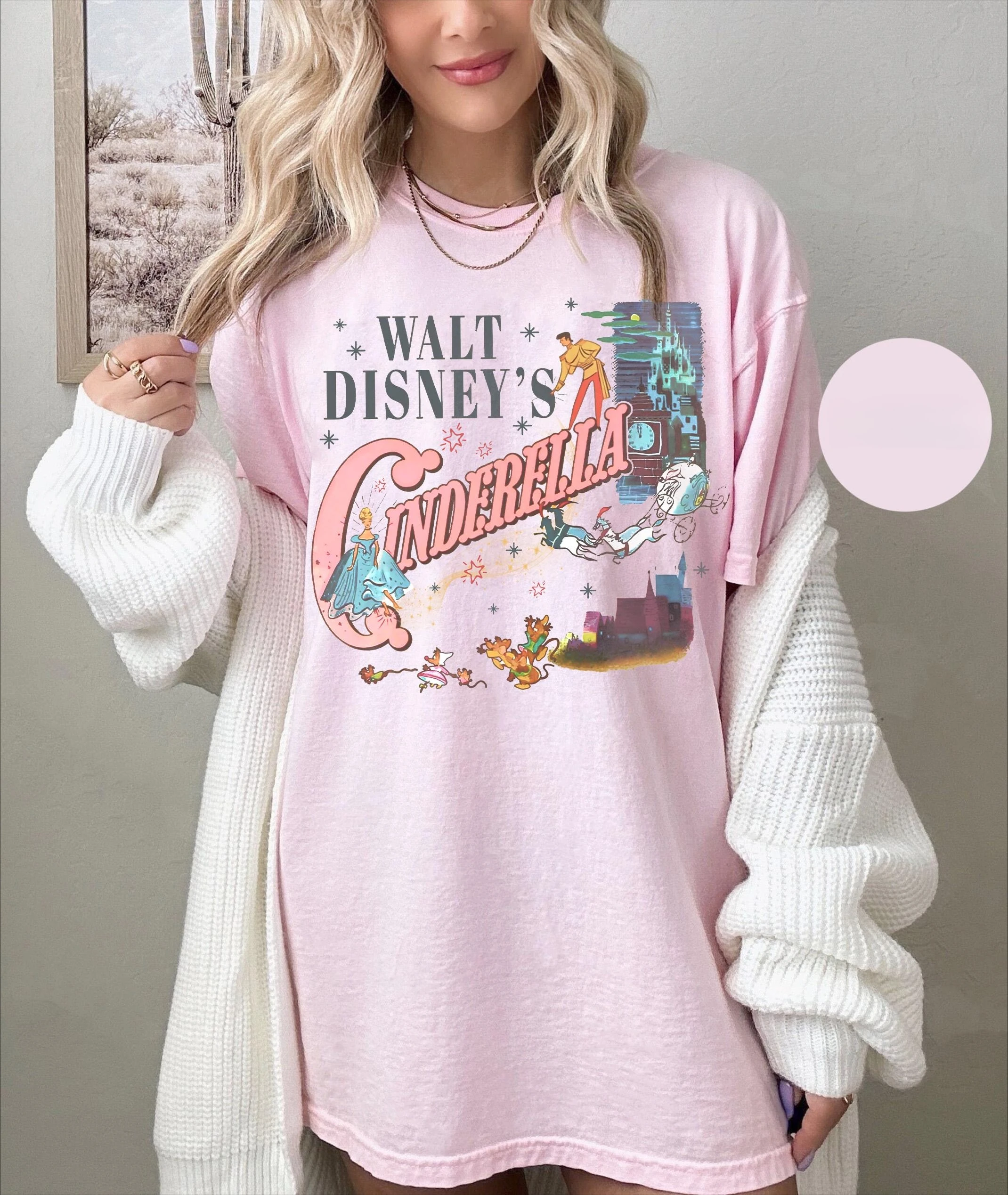 

Летняя рубашка Золушки 2025 года, рубашка принцессы Золушки, дорожная рубашка принцессы, модная рубашка для отпуска, рубашка принцессы Wdw