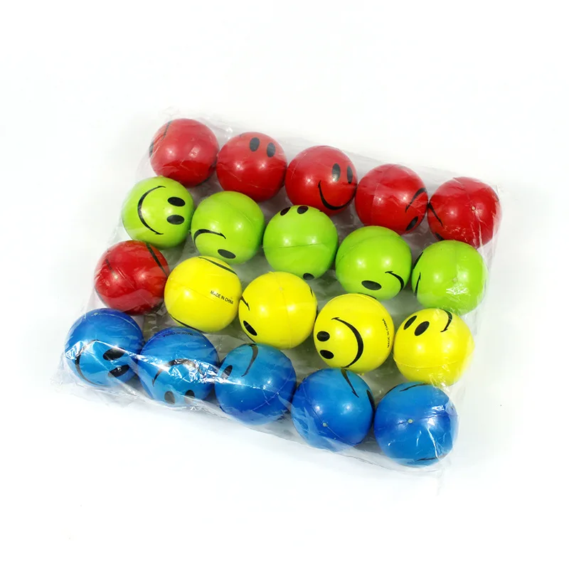 4,3cm Fester PU-Schaum Cartoon-Gesichtsausdruck Schwammball Druckentlastung Hand-Quetschball Spielzeug Kleines Geschenk Antistress-Spielzeug – Detail 7