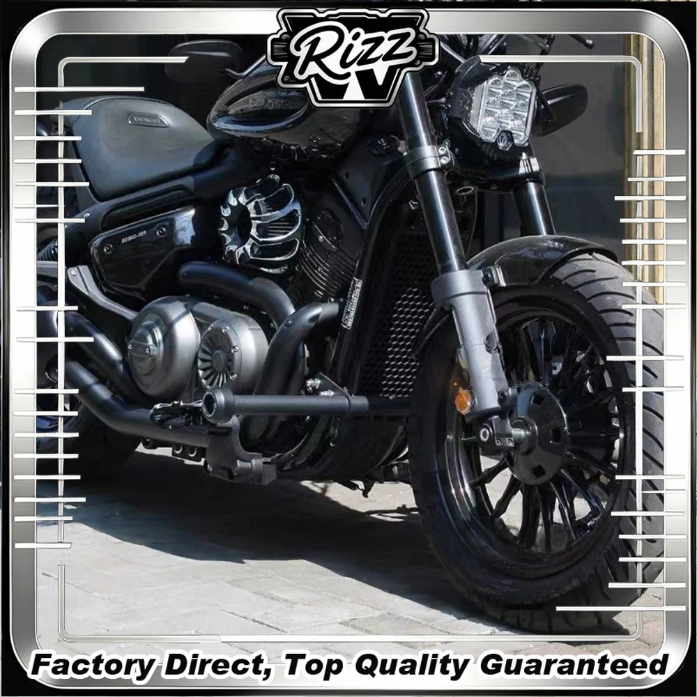 FOR Integrated Modified Bumper for CM300/CM500/CL300/CL500 Minimalist Straight Anti-Crash Bar Cushioning Reversing Impacts