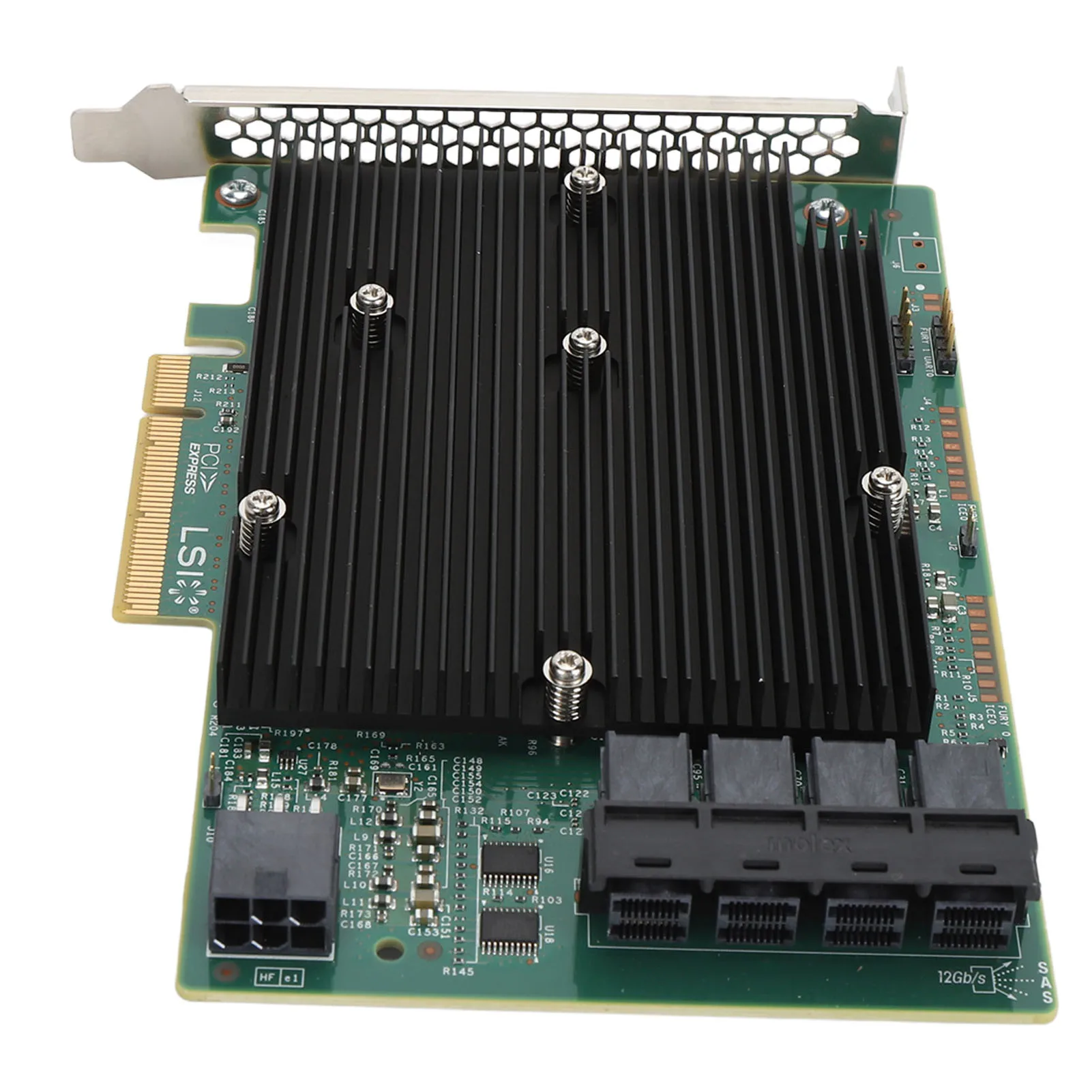 بطاقة LSI SAS 9300 16I HBA 12Gbps 16 SATA SAS Port HBA بطاقة تحكم لنظام التشغيل Windows لـ Linux لـ VMware لبطاقة FreeBSD HBA