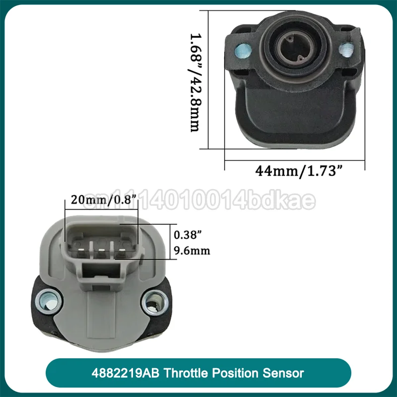 4882219AB Throttle Position Sensor 97-07 98-07 95-07 97-03 97-06 Engine Throttle Control Component System Part Auto Accessory