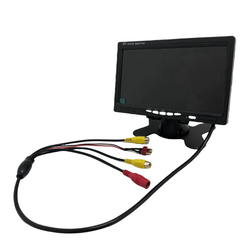 7-inch FPV LCD-scherm kleurenmonitor 800 * 480 voor auto TV magazijn supermarktmonitor FPV-monitor