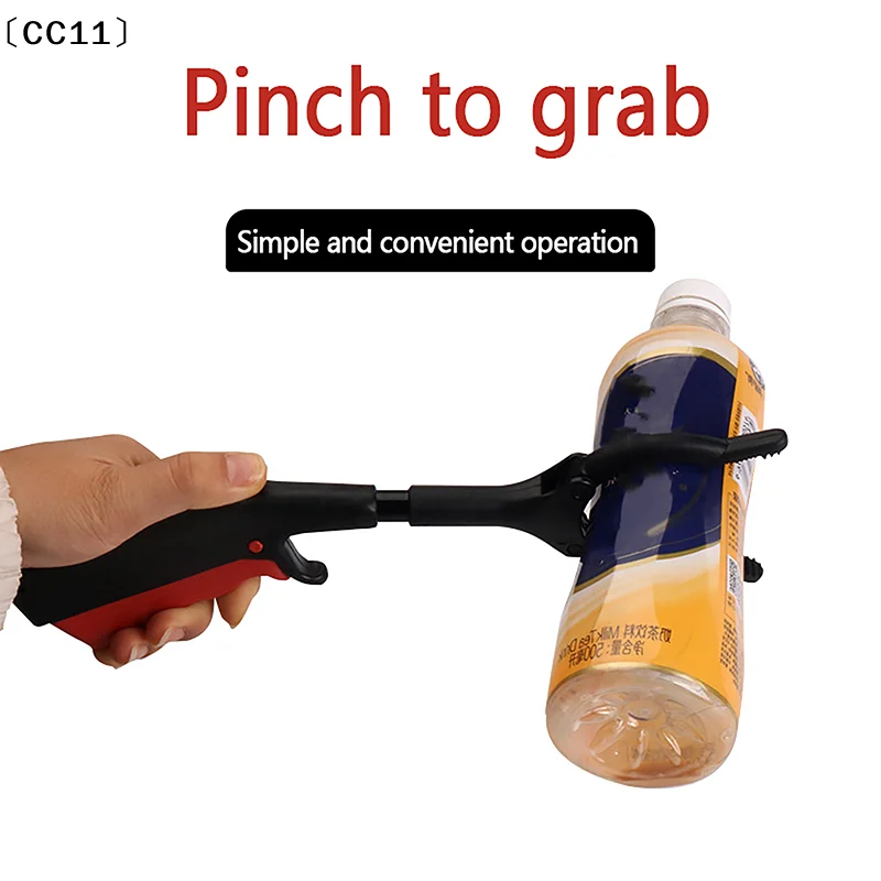 Grabber Tool Litter Pickers Garbage Gripper Anti-slip Reacher Long Arm Extension Trash Clip Rubbish Picking Clamp Access〔CC11〕