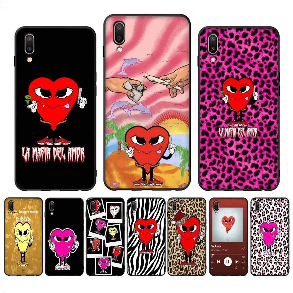 Love Mafia L-La M-Mafia D-Del A-Amor Phone Case For Redmi Note 4 X 5 A 6 7 8 T 9 9S 10 11 11S 11Epro Poco M3 pro