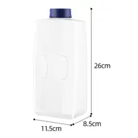 2L Water Bottle Heat Cold Resistance Large Capacity Juice Teapot Cold Water Kettle with Cap Refrigerator Jug Drink Dispenser 6