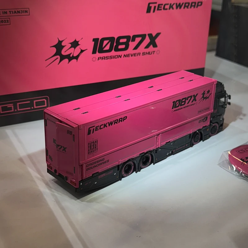 GCD 1:64 HINO 700 1087X GT SHOW Alloy Motor Vehicle Toy Die