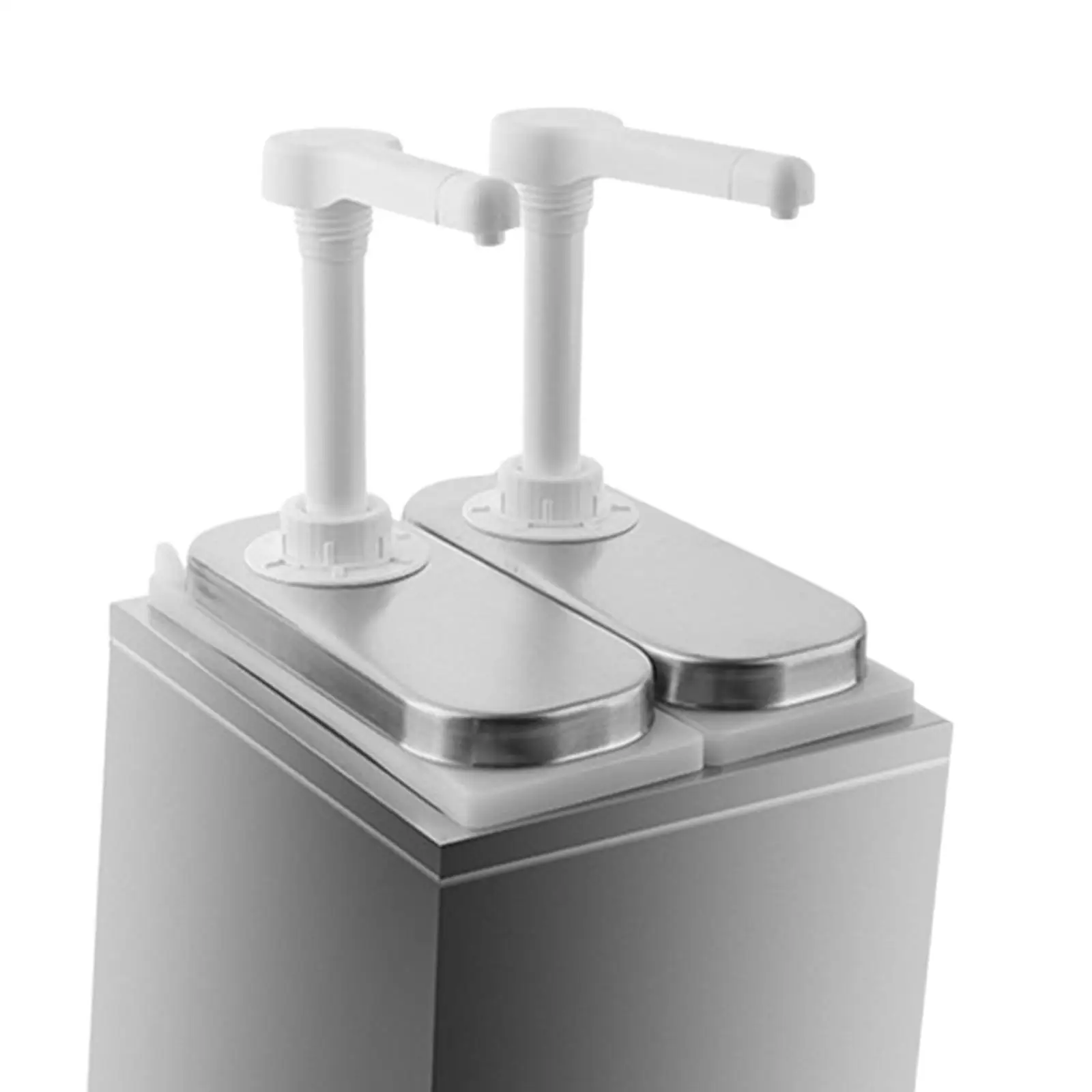 L Sauce Dispenser Pump Condiment Pump Station, Flexible Heads Convenient Wide Applications Easy to Operate and Clean Practical