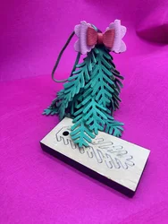 Hot Sale Christmas Theme Leather Pendant Cutting Knife Die DIY Christmas Tree Leaf Bow Leather Die Cut High Quality Steel Knife