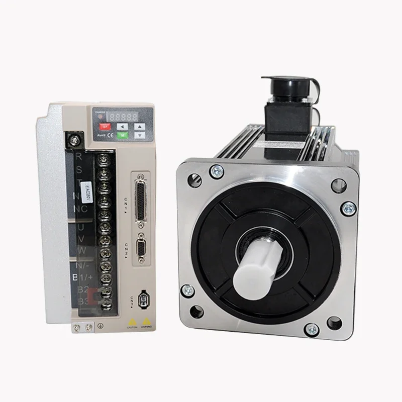 

2024 Siheng motor factory 180mm 18.6nm AC Servo Motor 2.9KW 1500RPM 380V Motor and Drive With absolute encoder 17bit for medical