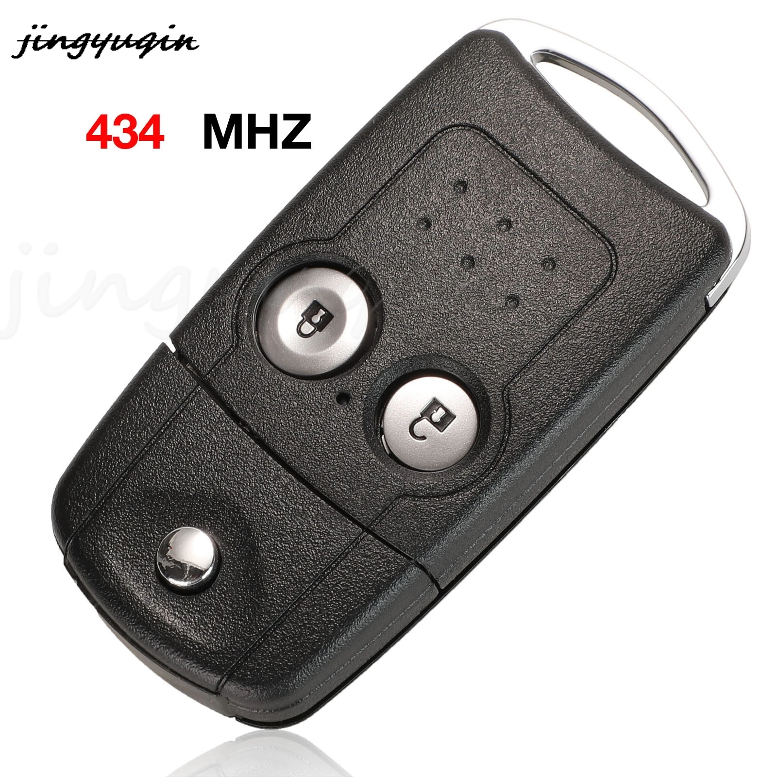Jingyuqin 313.8/433MHZ ID46 PCF7936 Flip Floding Smart Remote Car Key Fob For Honda Accord 2008-2012 Civic Jazz CR-V city