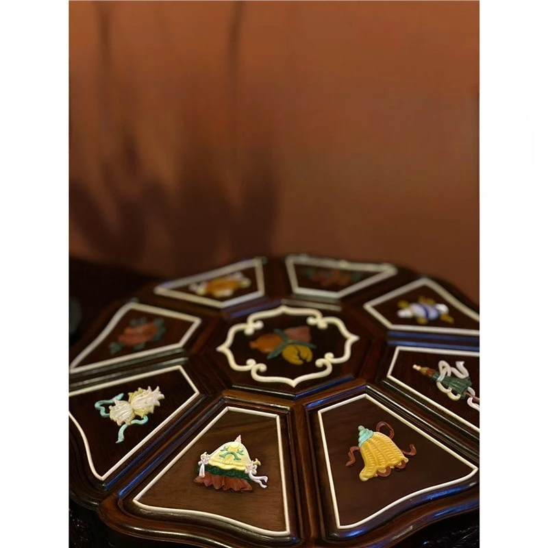 Eight Treasures Fruit Box, Dim Sum Box, Housewarming Dried Fruit, Living Room Candy Box