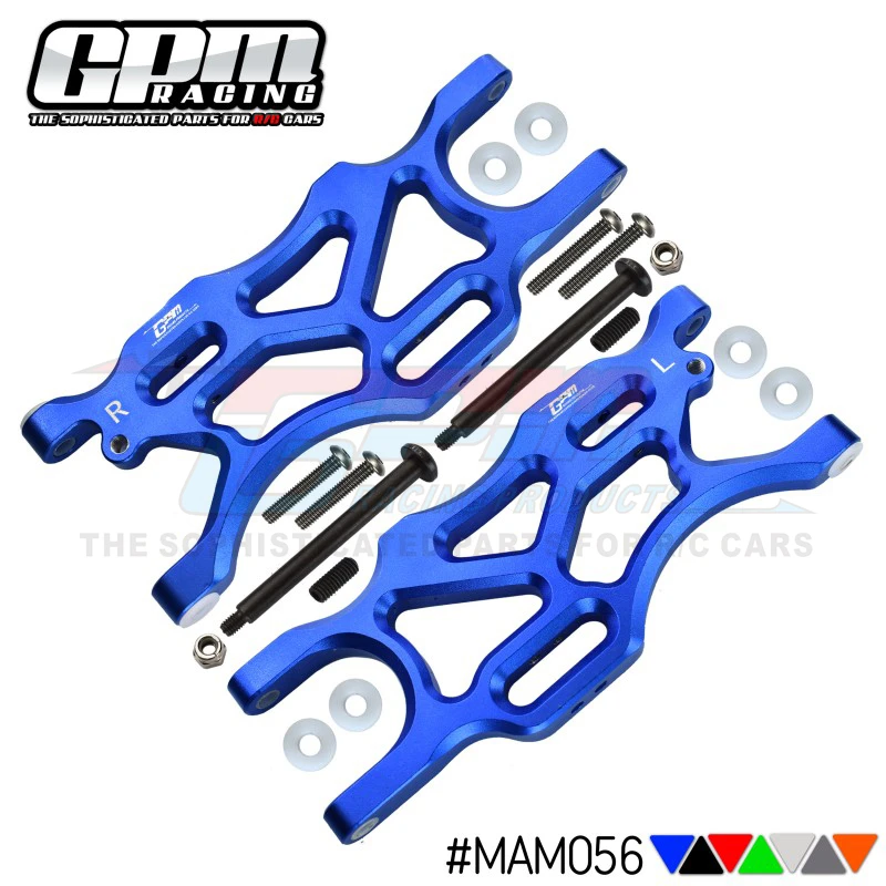 

GPM Aluminum Rear Lower Arms For ARRMA 1/7 4Wd Mojave 6S