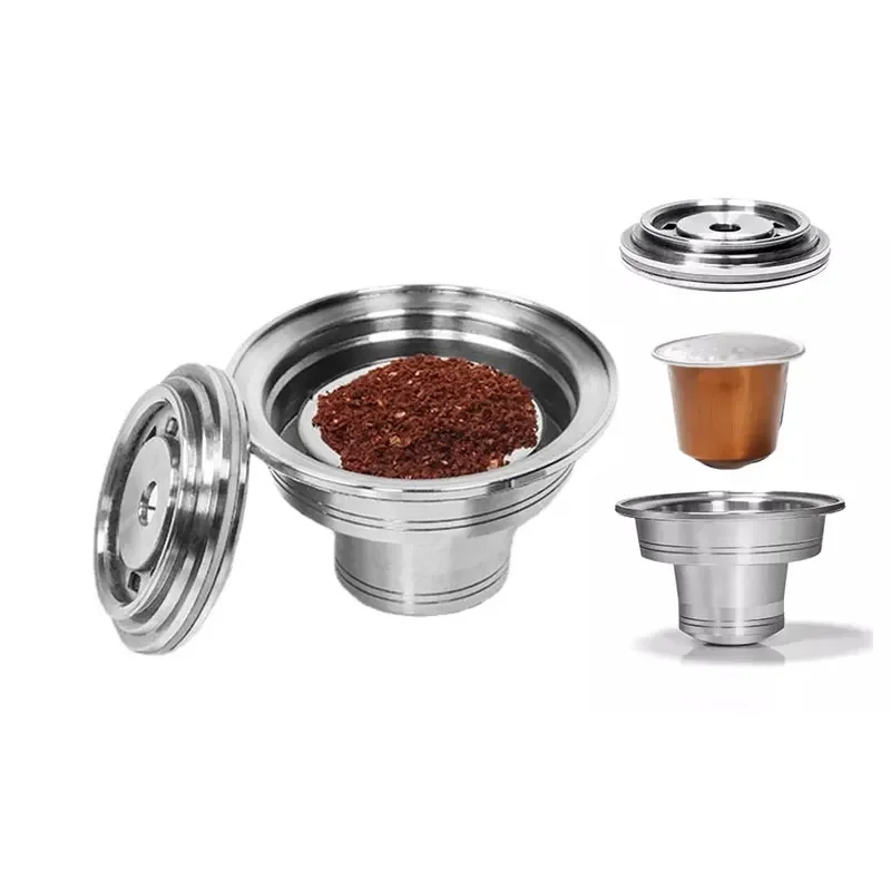 

Coffee Capsule 40ML Stainless Steel Capsule Adapter Filter Pod Converter Coffeware Sets Kitchen Accessories Coffee Tools