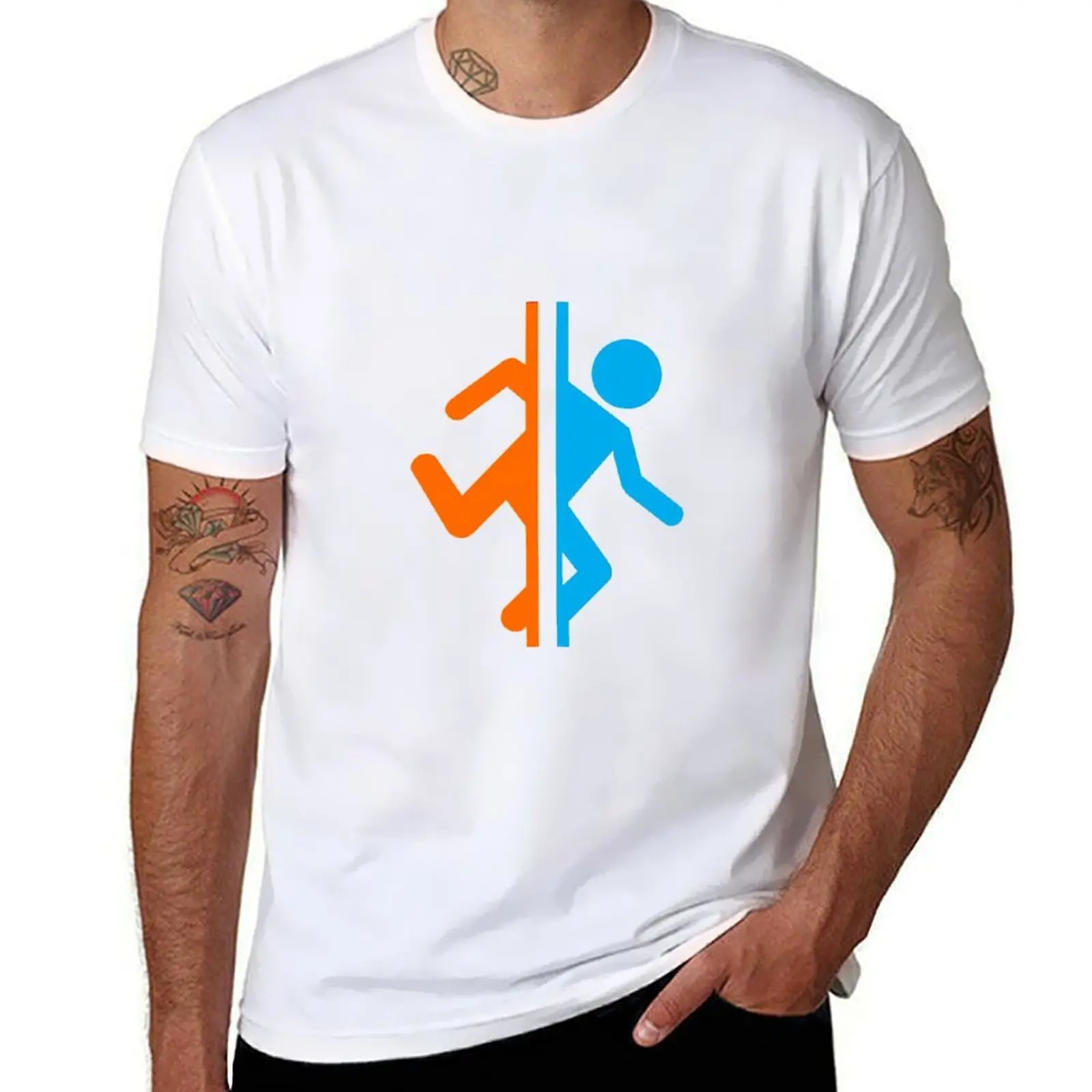 

Portal silhouette T-Shirt man t shirt luxury essential t shirt T-Shirt