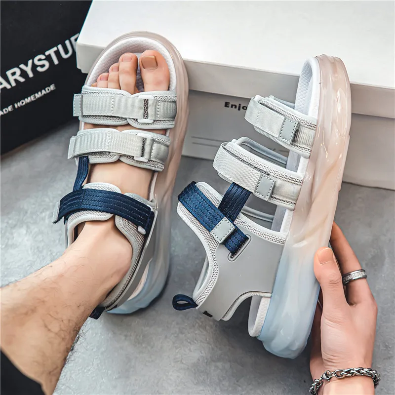 Summer Luxury Brand Original Design Mixed Colors Hombre Outdoor Sandals For Men\'s Fashion New Style Daily Casual Beach Dress