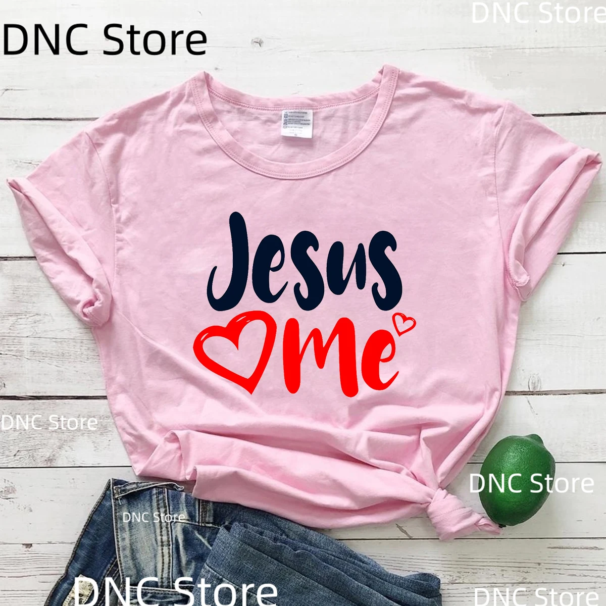 Faith Tshirt Jesus Tees Tops Christian Tshirt Women Fashion Summer T Shirt Femme O-Neck Short Sleeves Clothing White Pink Tops