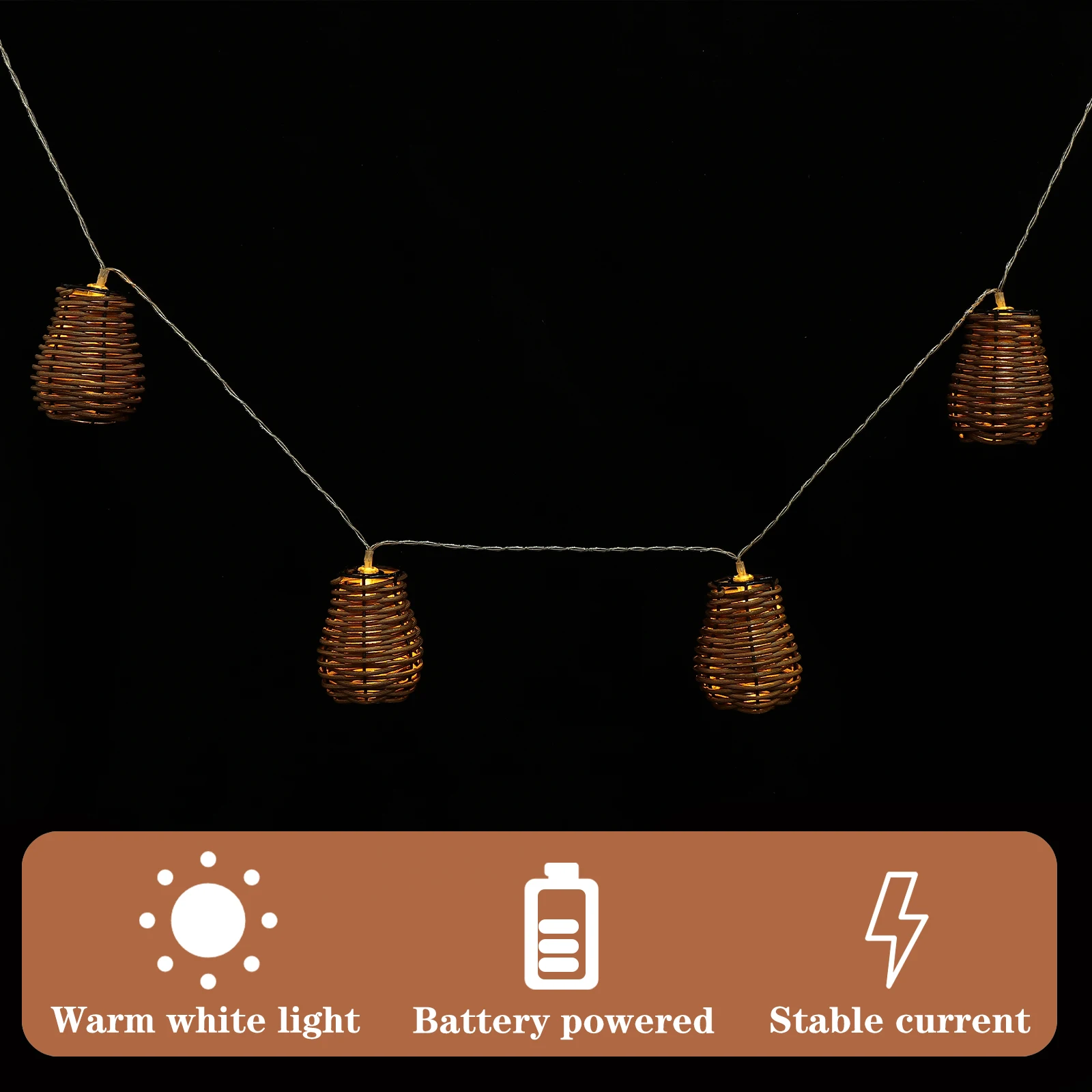 

Led Decoration String Light Creative Rattan Design Party Atmosphere Lamp Holiday Wedding Event Decorative Lighting