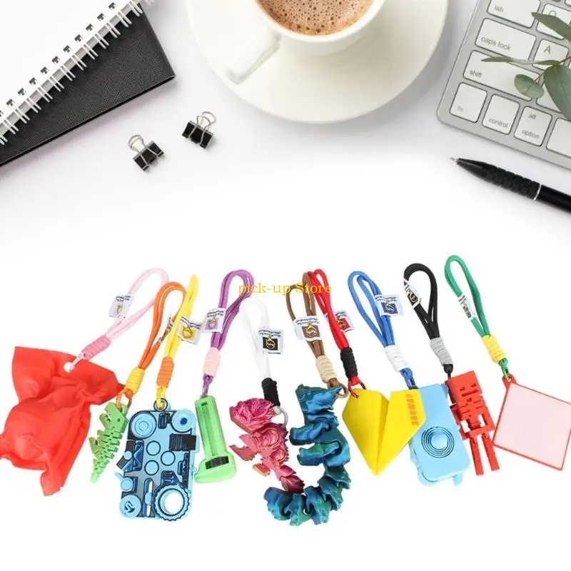 Q5WA 10pcs Chuỗi khóa đa chức năng Điện thoại động