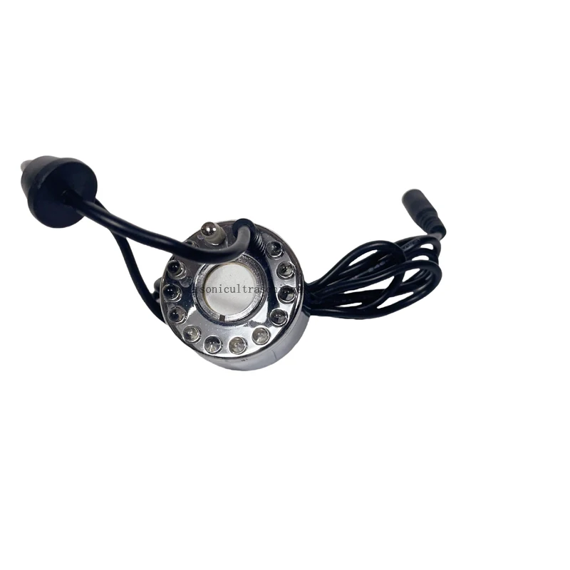 بخاخ صغير بالموجات فوق الصوتية 1.7 ميجا هرتز صانع ضباب سيراميك عالي التردد 1 رأس رذاذ تحت الماء