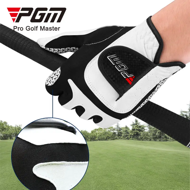 PGM Men's Golf Glove 1 Glove Not A Pair Left or Right Hand Breathable Non-Slip Microfiber Lycra Touchscreen STG037