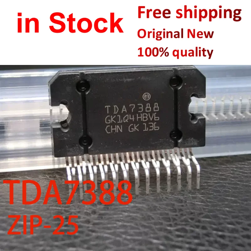 (5piece)100% New TDA7388 ZIP-25 Original audio power amplifier IC Chipset