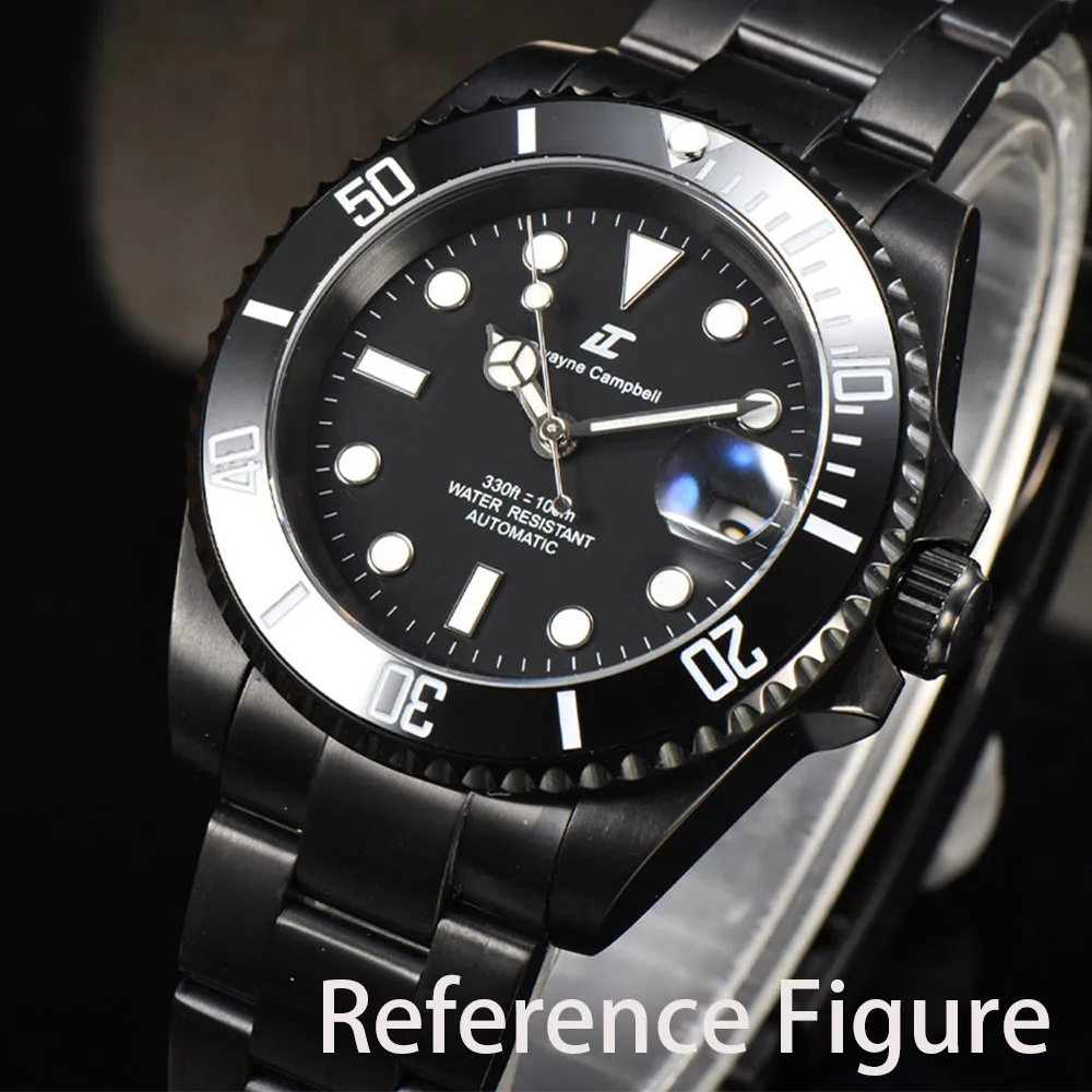Classic 28.5mm Watch Dial With Date Window Luminous Fit NH35 NH36 ETA2824 2836 Black White Orange Watch Parts and Accessories