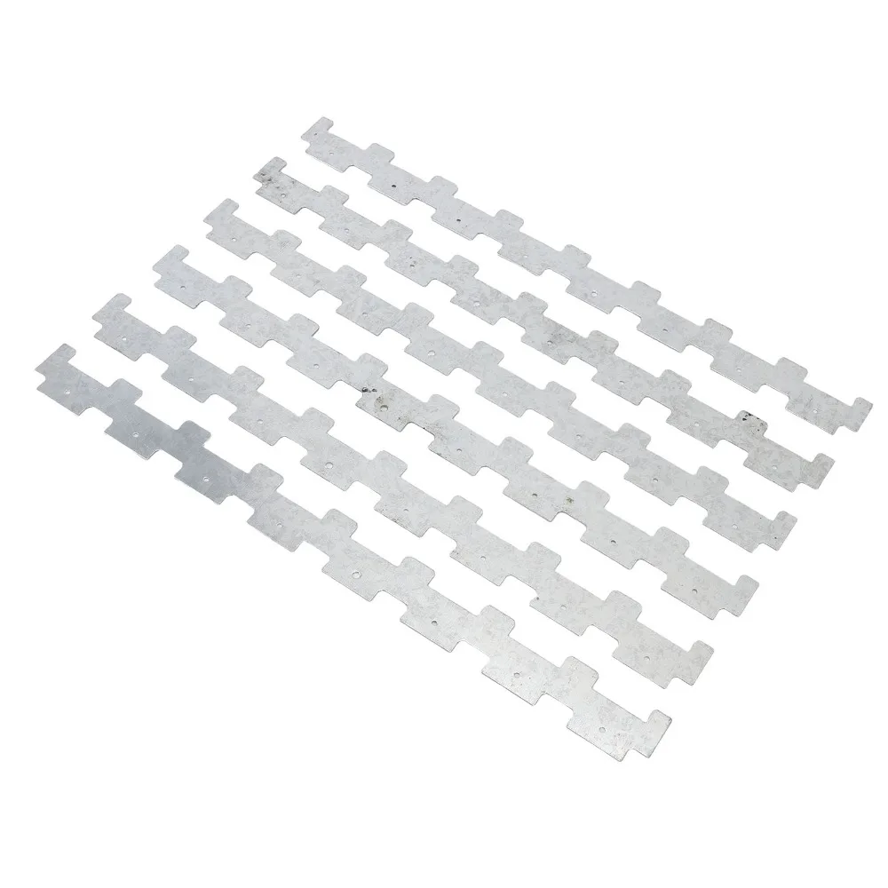 10pcs Wear-Resistant Beehive Frame Spacers Uniform Spacing Stainless Steel Bee Box Spacing Tool Beehive Frame Strip Apiary Setup