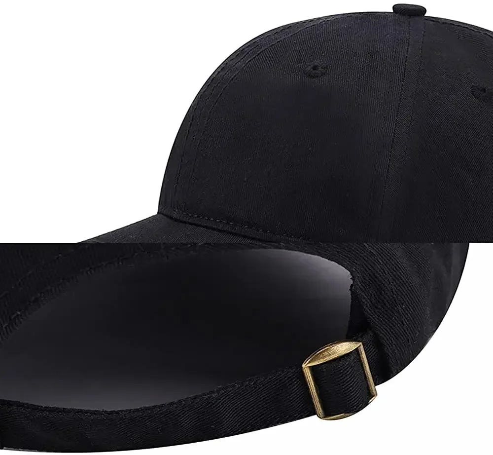 Lyprerazy Baseball Caps Trust No One Unisex Embroidery Baseball Cap Washed Cotton Embroidered Adjustable Cap