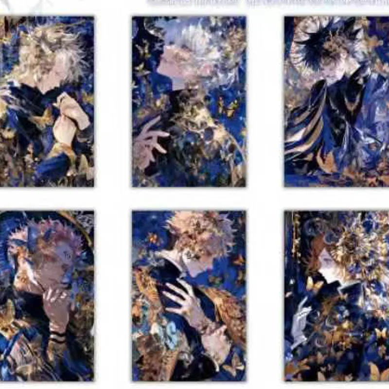 Wholesale Newest Jujutsu Kaisen Collection Card Acrylic Flash Colored Paper Anak Wenchuang Wave 2 Kids Playing Table Games - Image 4