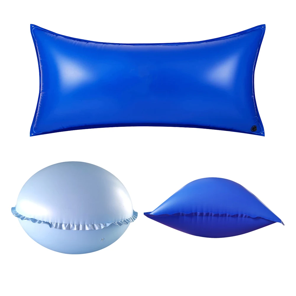 PVC Ice Equalizer Air Pillow Ultra Thick Winter Closing Pool Pillow Cold-Resistant with Rope for Winterizing Support Pool Covers