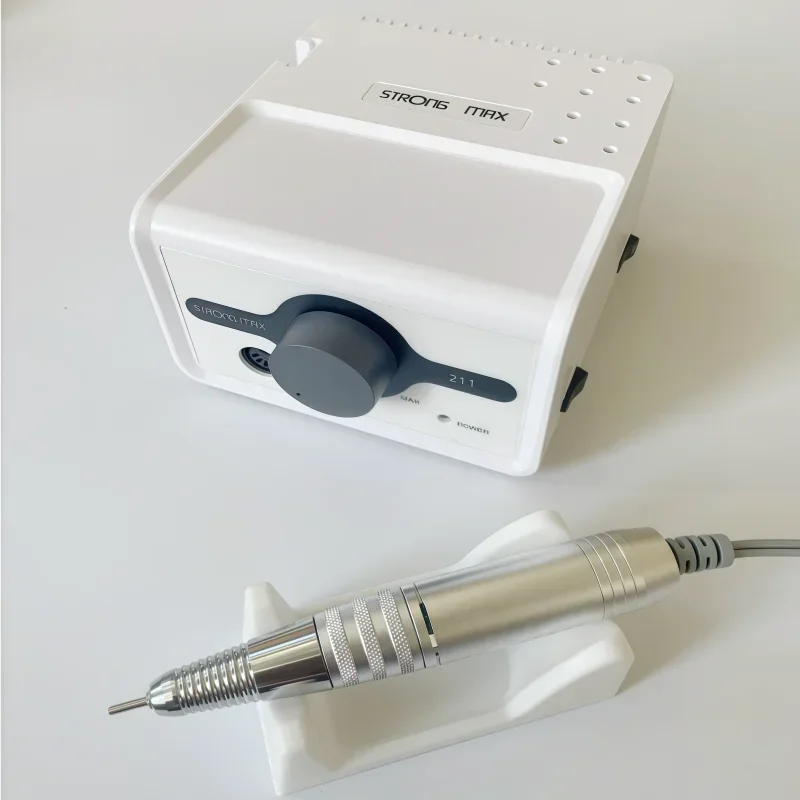 

Professional Nail Drill Machine STRONG 211 Micro Host + 35K 40K 45K STRONG210 102L 105L H200 Electric Handle Nail File Equipment