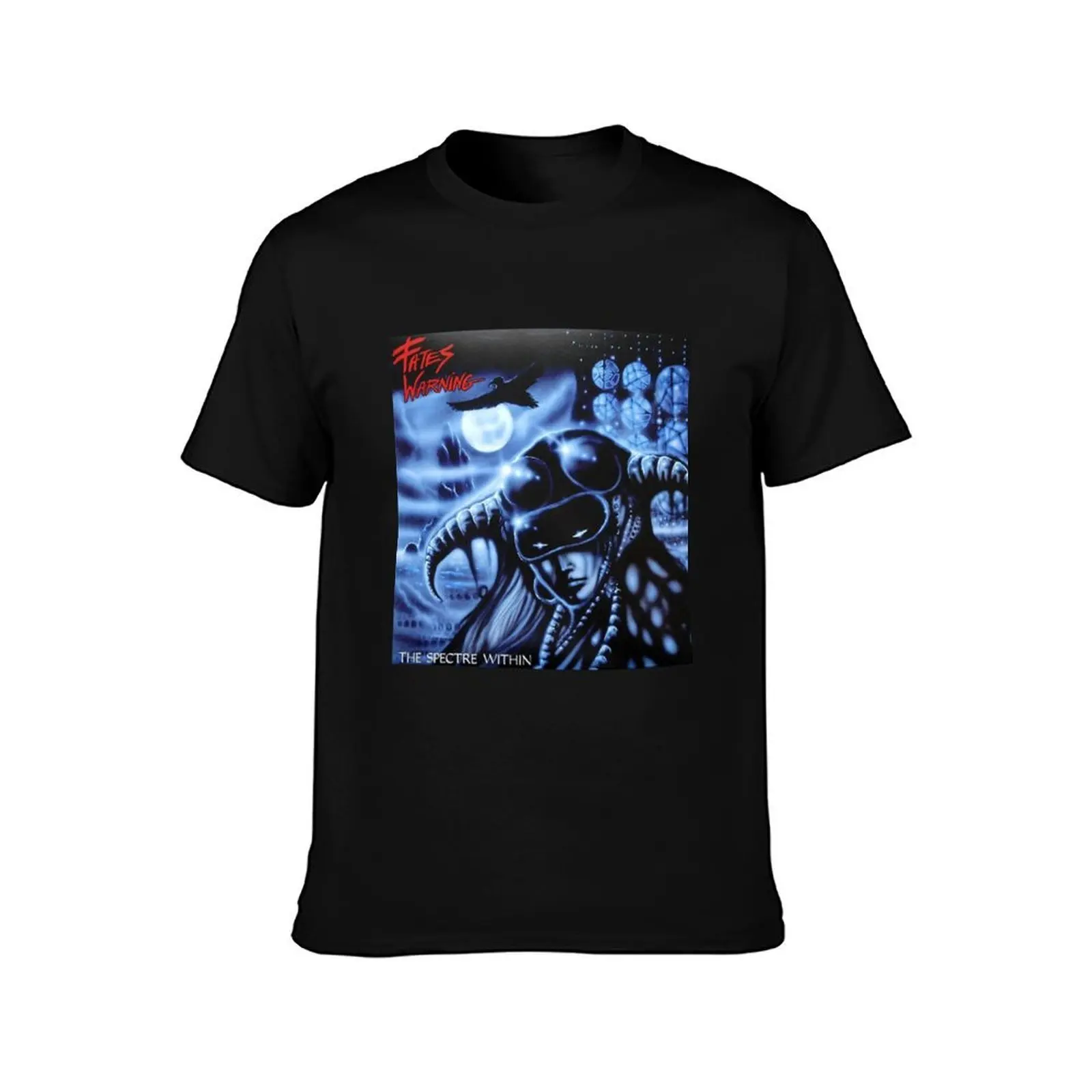 Fates Warning - The Spectre Within T-Shirt Basic Casual Short Sleeve Cotton Shirt
