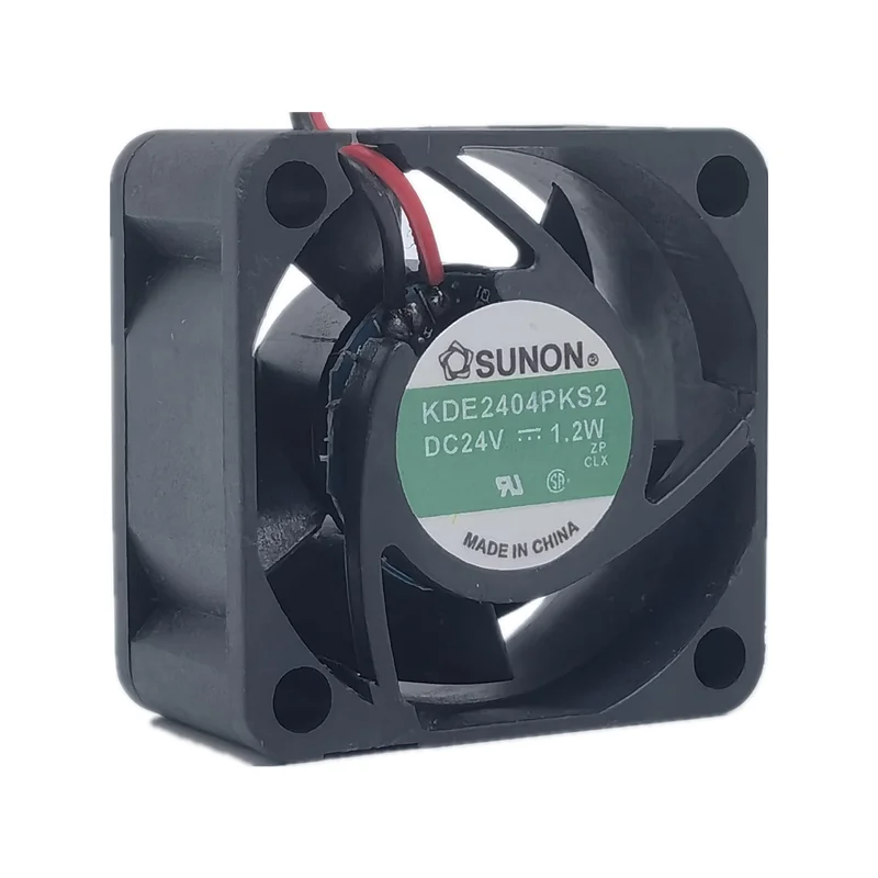 New For sunon KDE2404PKS2 DC24V 1.2W 4020 40*40*20MM 4cm two-wire inverter cooling fan