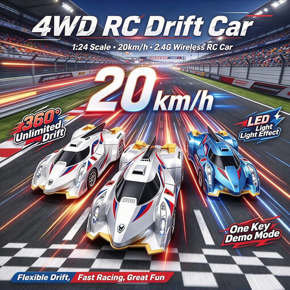 2.4G 4WD RC Drift Racing Car 1 - Rc Drift Car 1 24 Scale 4Wd recension och pris