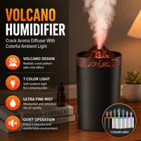 Home Humidifier Simulated Volcano Aromatherapy Machine,Quiet Operation And Smart Timer Functions For Use In Bedrooms And Offices