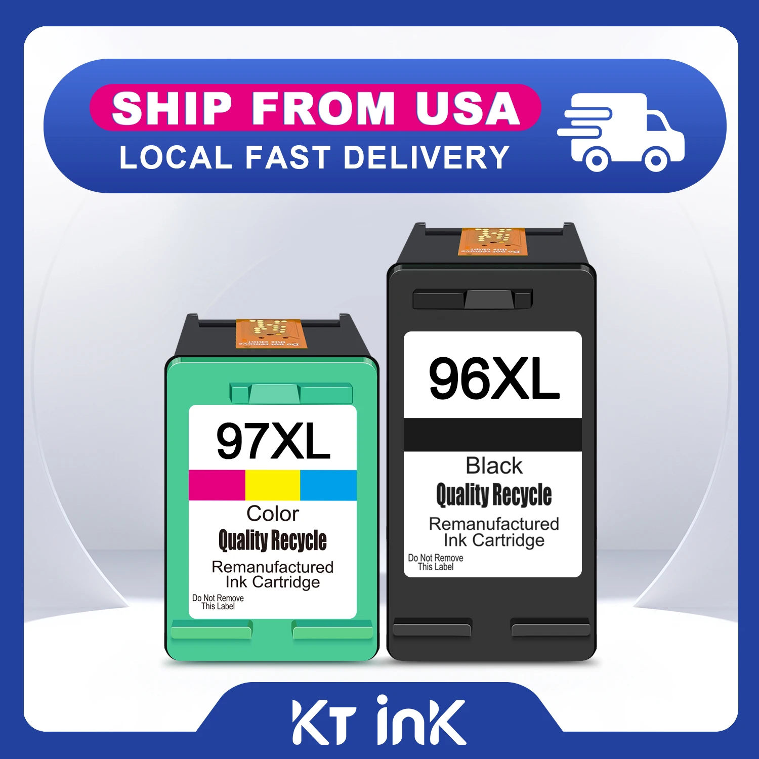 

Восстановленные картриджи KT INK 96XL 97XL, замена для принтеров HP 96XL 97XL для Deskjet 6940 6988 6980 7310 7210 8050