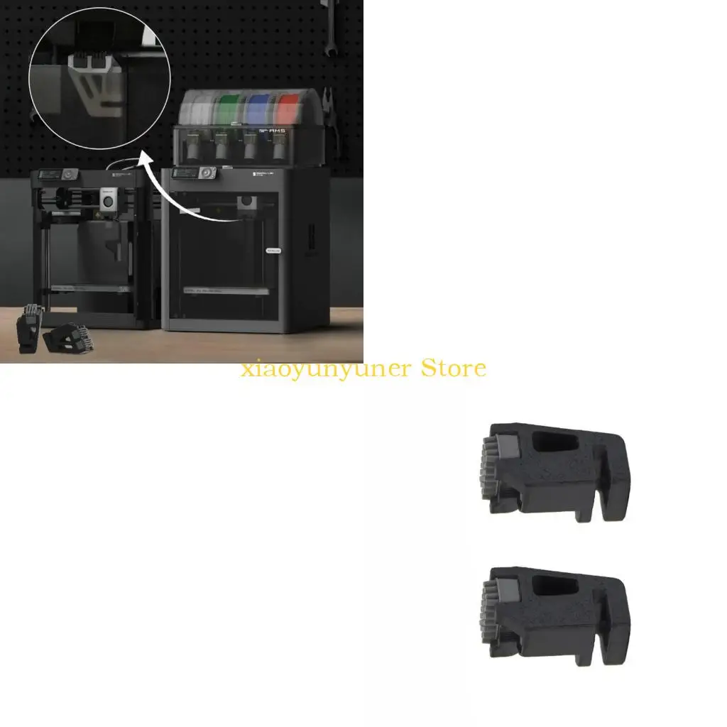 

P9JB Durability Silicone Single/Double Tip Cleaning Brush For X1/X1C/P1P/P1S Printer Nozzles Safe Effective Clog Prevention