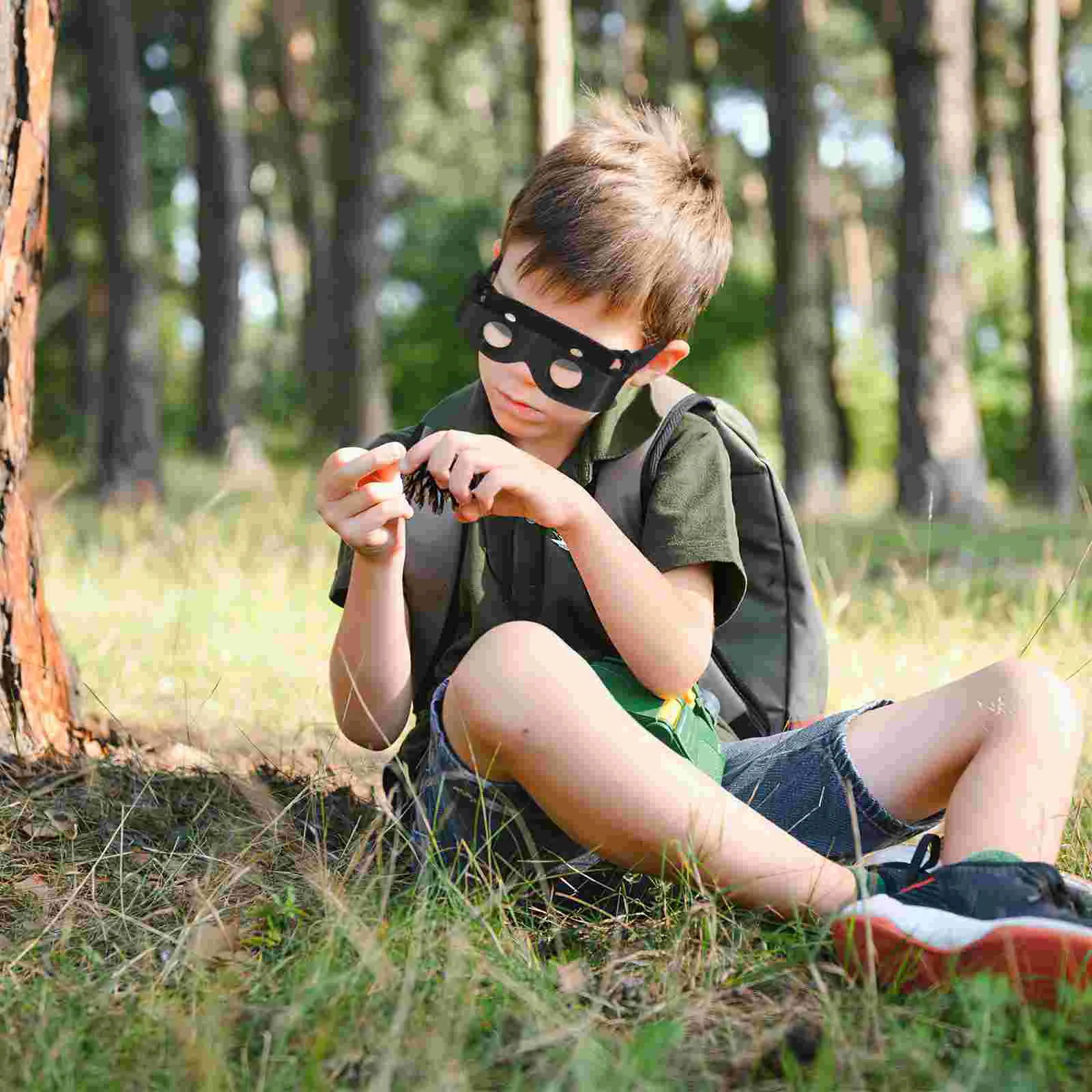 Bird Watching Glasses Portable 400% Magnification Headband Sunglasses