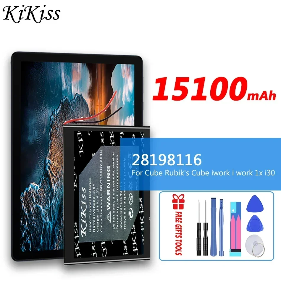 

Аккумулятор KiKiss 15100 мАч 28198116 Батарейки для ноутбука Cube For Rubik's iwork 1x i30