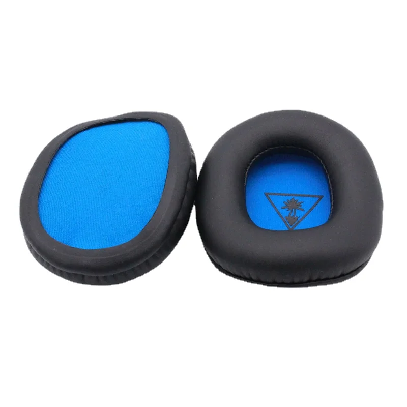 سماعات أذن إسفنجية من الجلد البروتيني الناعم لسماعات الرأس ، وسادات أذن بديلة ، لشاطئ السلاحف ، وسادة من P ، FORCE ، XO7 ، جديدة