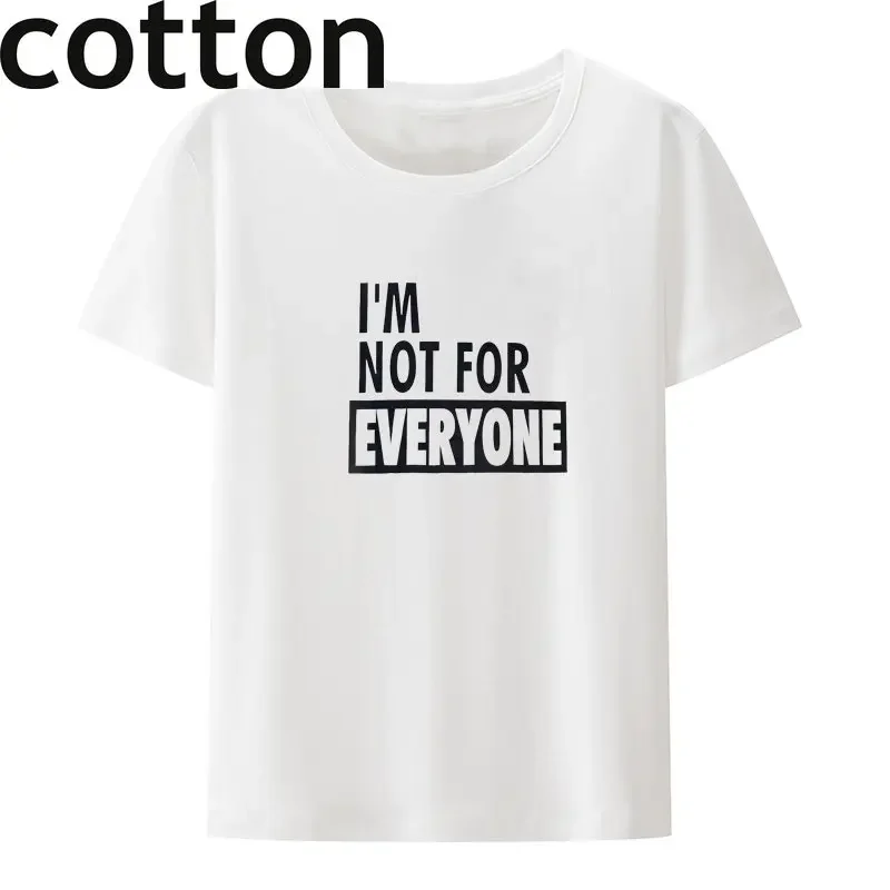 

I'm Not Weird Women's Cute T Shirt Junior Tops Teen Girls Graphic Tees Trending Student Cool Streetwear Pair Roupas Loose Camisa