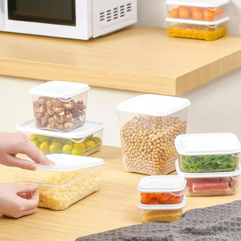 

Food Storage Food Airtight Lids Containers Microwaveable Portable Food Storage Container Box With Clear Leak-proof Design