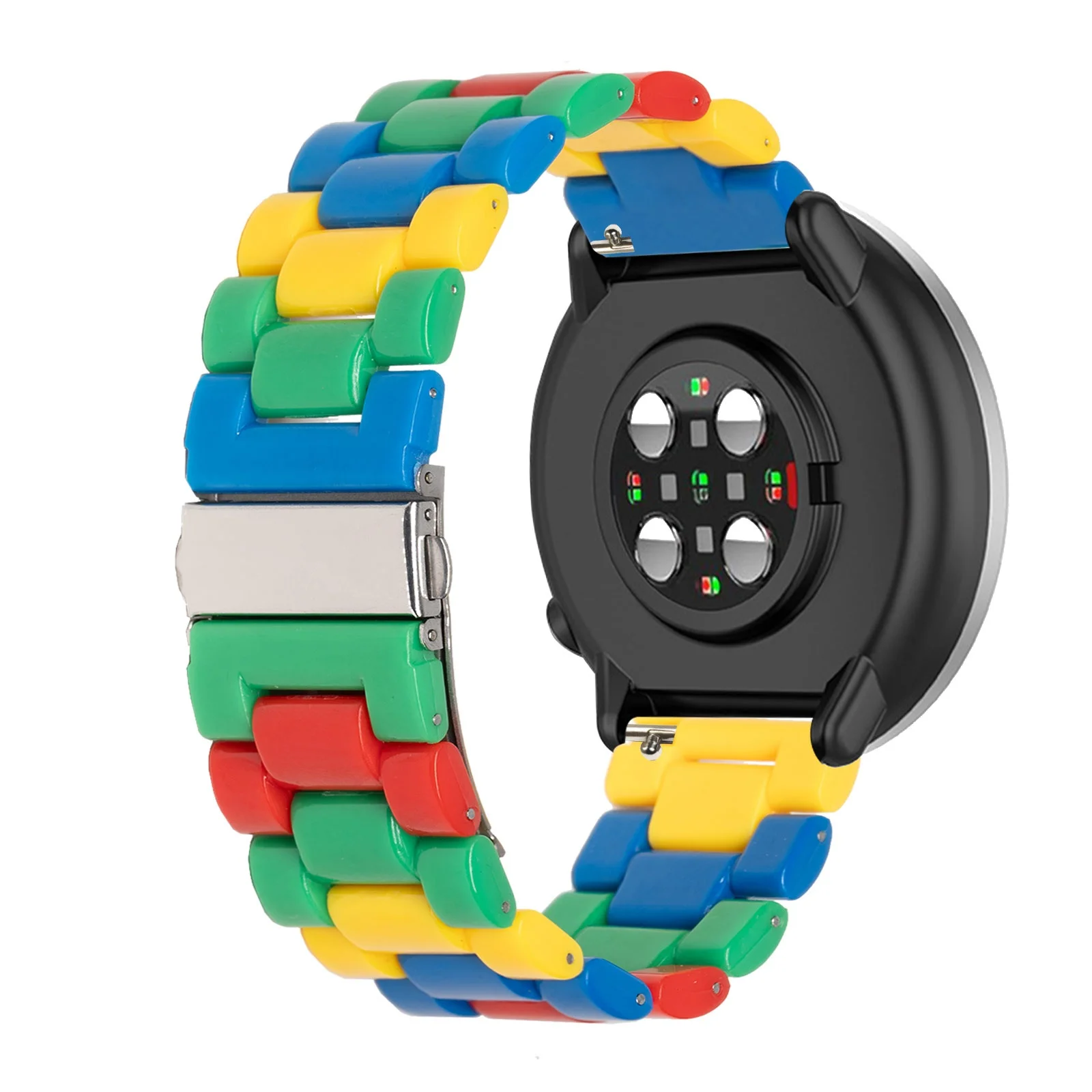 

Acrylic Strap Bands for Polar ignite 3/ignite 2/ignite/Unite/Pacer Band, Adjustable Color Strap