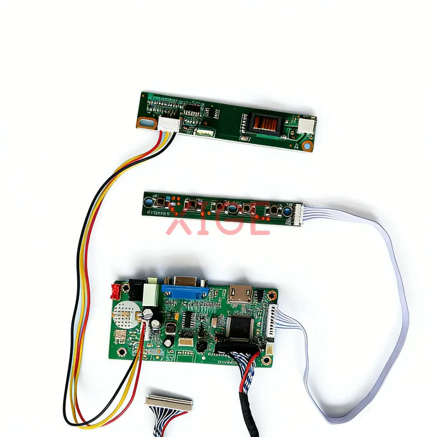 

Плата контроллера привода дисплея подходит для N141XA N141X7 N141XB N141XC 30-контактный LVDS 1024x768 1024*768 1-CCFL VGA HDMI-совместимый комплект DIY