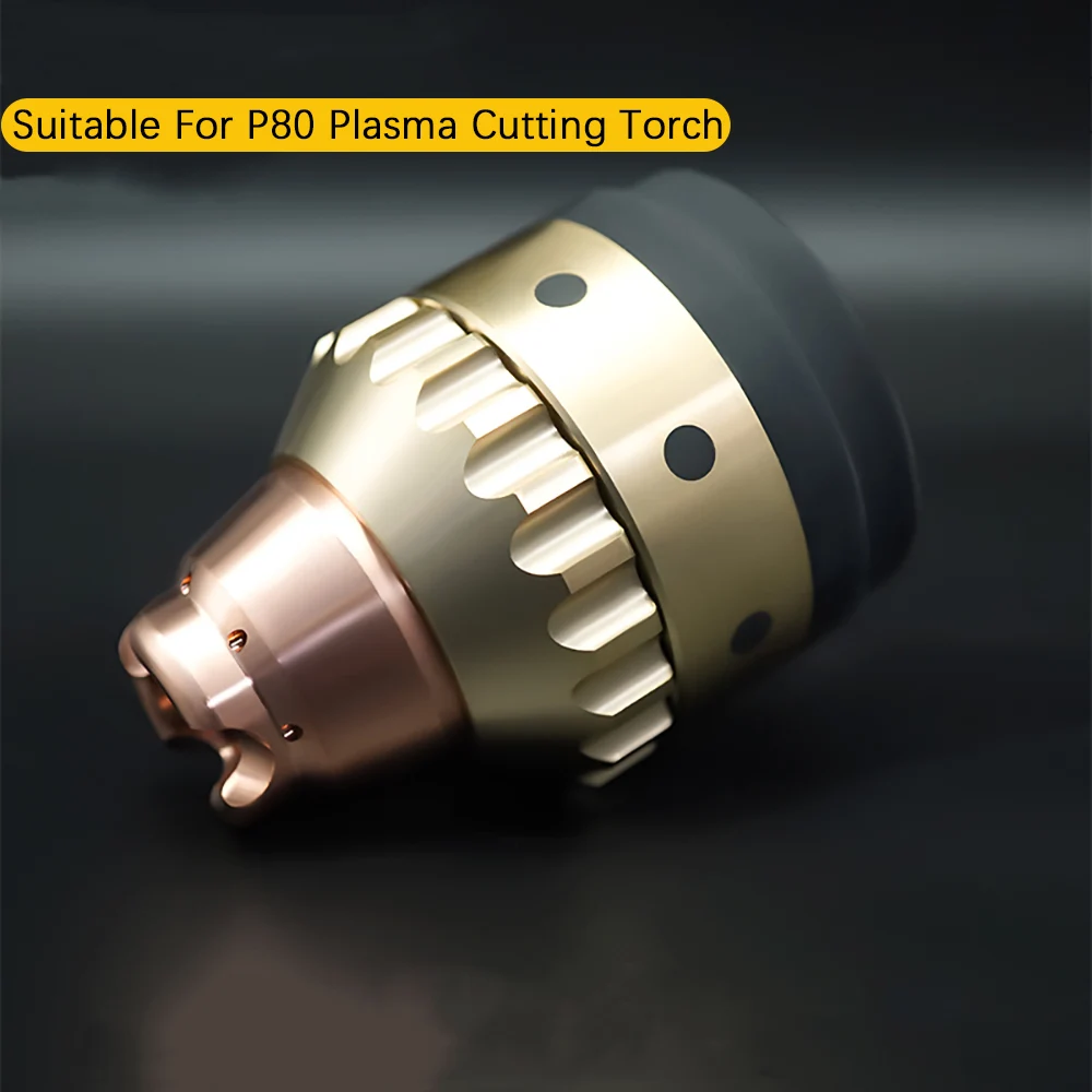 P80 P-80 Contact Protective Cap Shield Cap CNC Plasma Cutting Torch Accessories Nozzle Protective-Cover Contactable Hand Hold