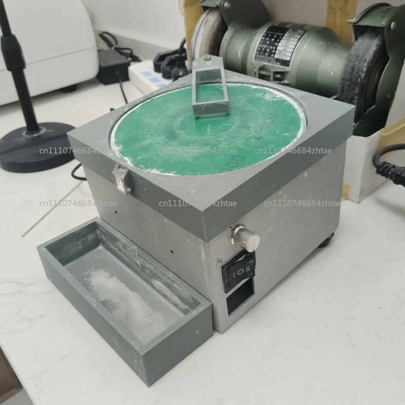 110-220v 6-Inch Disc Machine with Stepless Speed Pvc Trimming and Chamfering Machine, Glasses, Diamond Polishing Machine
