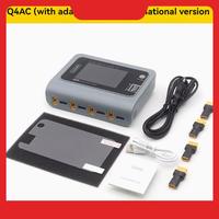 Toolkitrc Q4AC Smart Balance Charger AC100W 4 Port Smart Charger XT60 To XT30 For 1-4S Lipo Battery FPV Racing Drone