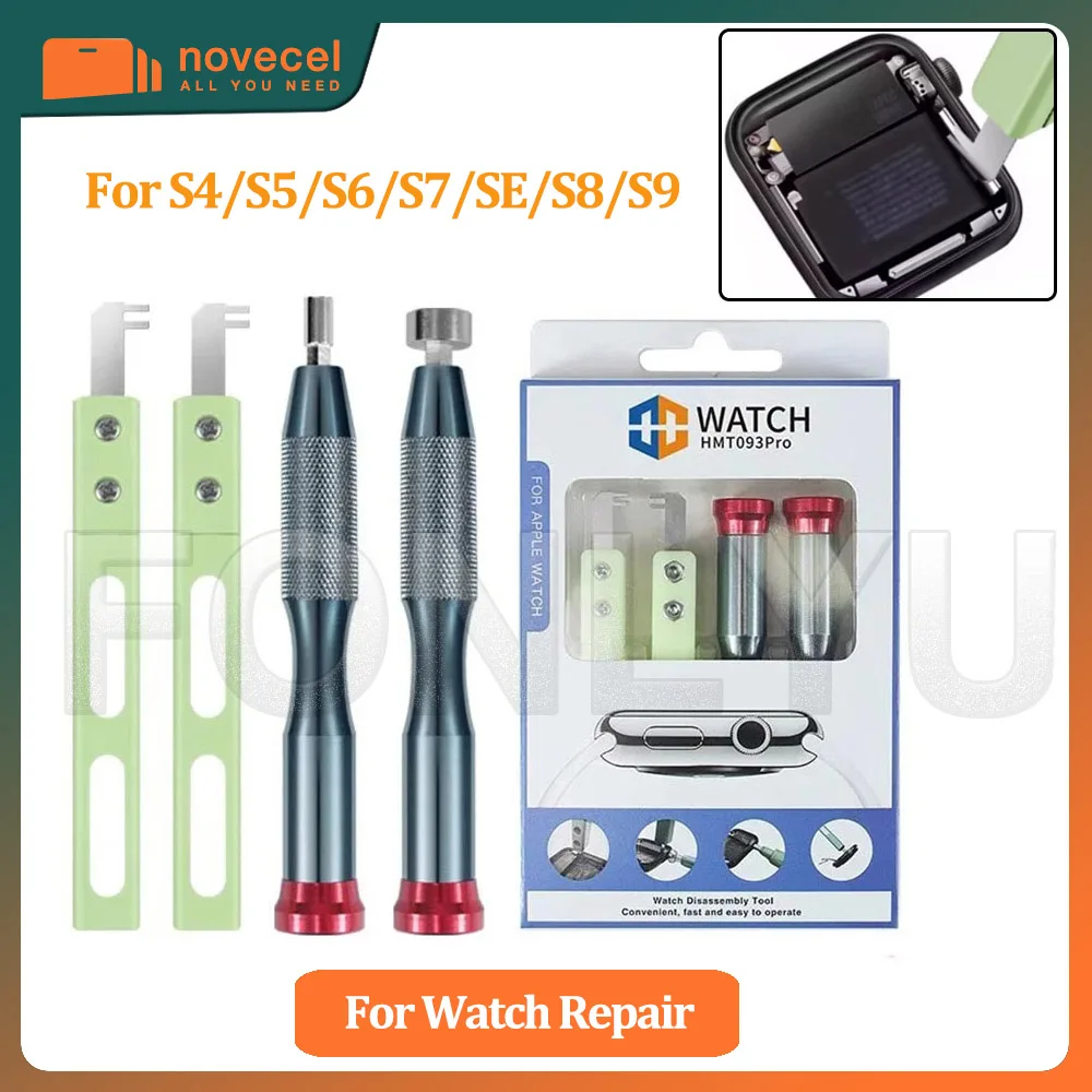 

Watch Opening Tool 4 in 1 Kit Set for Releasing the Digital Crown Watch Battery Flex Prying Tool iwatch Apple Watch Repair