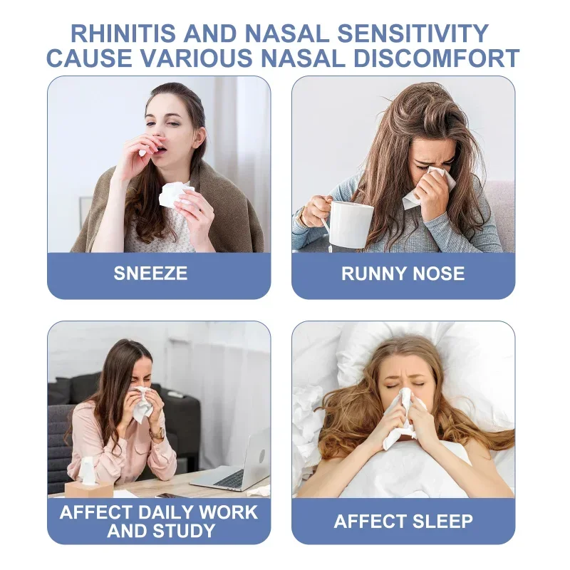 Relieve Nasal Congestion Patch Treat Chronic Rhinitis Breath Strips reduce Stuffy Itchy Runny Nose Sneeze Anti Snoring Sticker