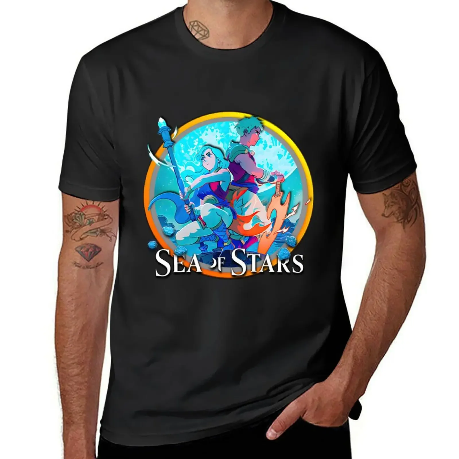 

Sea Of Stars T-Shirt animal prinfor boys hippie clothes vintage graphic tee custom shirt workout shirts for men